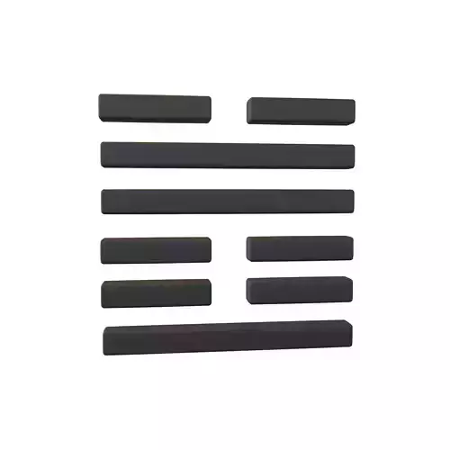 I Ching Hexagrams 17 sui v1 001 Low-poly 3D model I Ching Hexagrams 17 sui v1 001 Low-poly 3D model