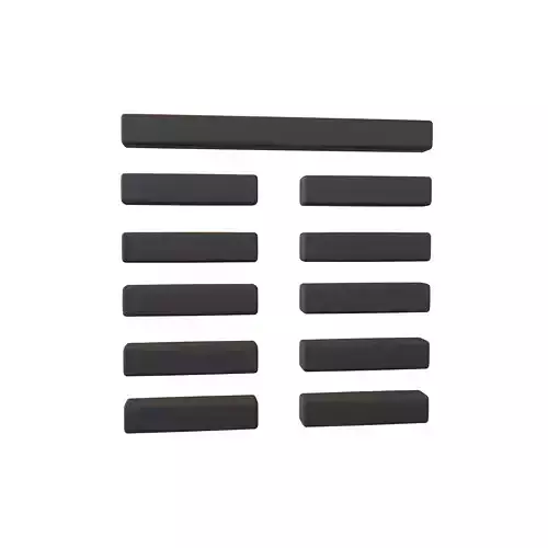 I Ching Hexagrams 23 bo v1 001 Low-poly 3D model