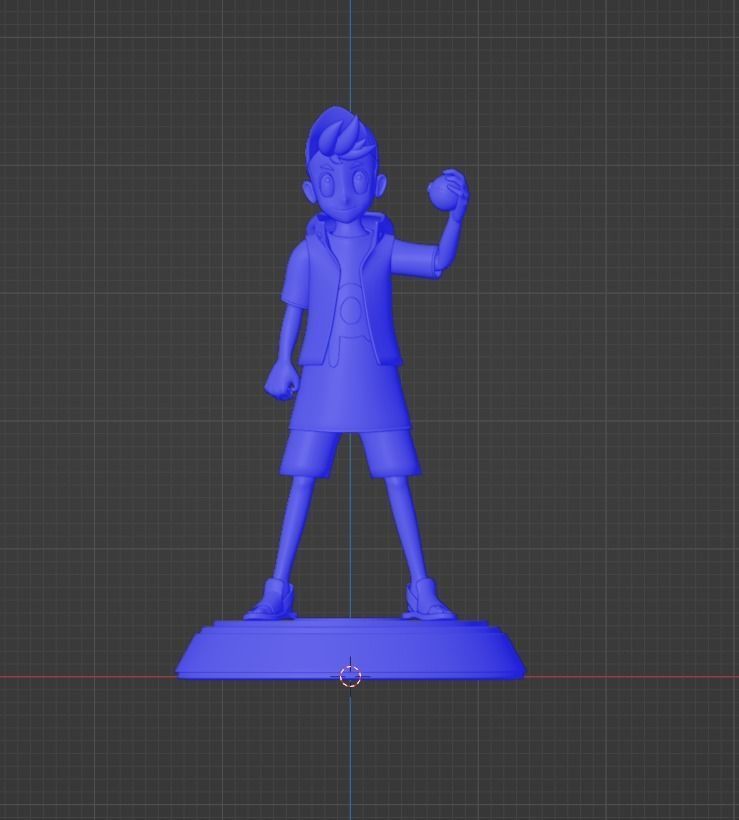 Roy - Pokemon 3D model_13