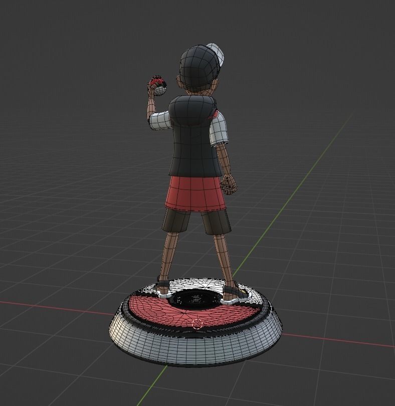 Roy - Pokemon 3D model_5