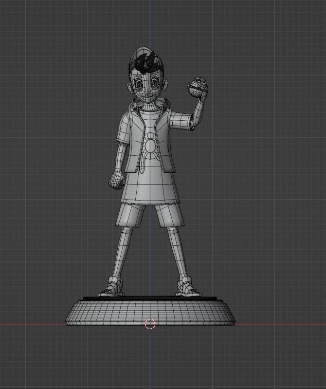 Roy - Pokemon 3D model_8