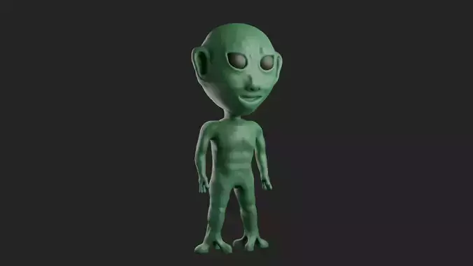 Alien 3D Model