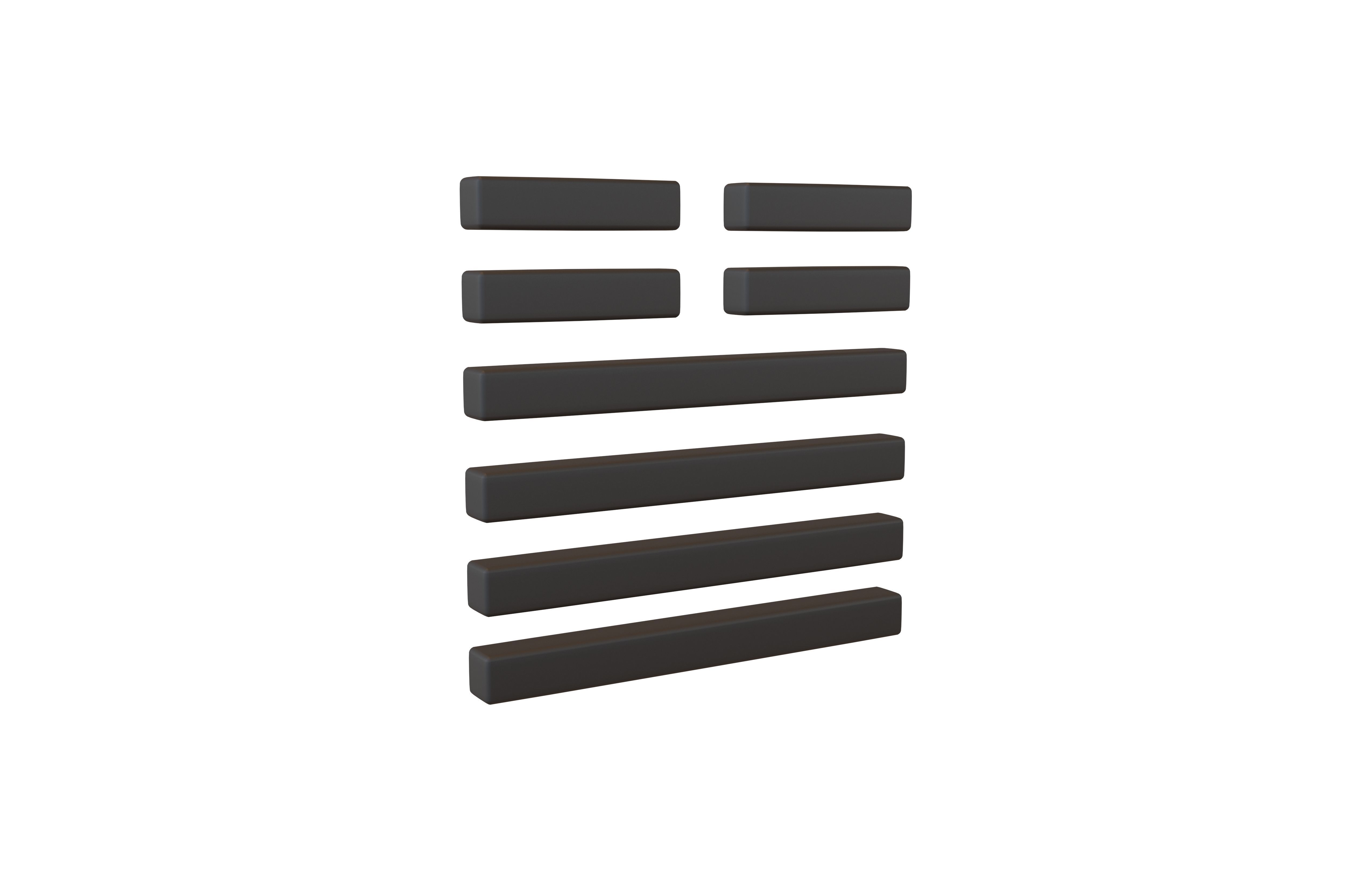 I Ching Hexagrams 34 da zhuang v1 001 Low-poly 3D model_1