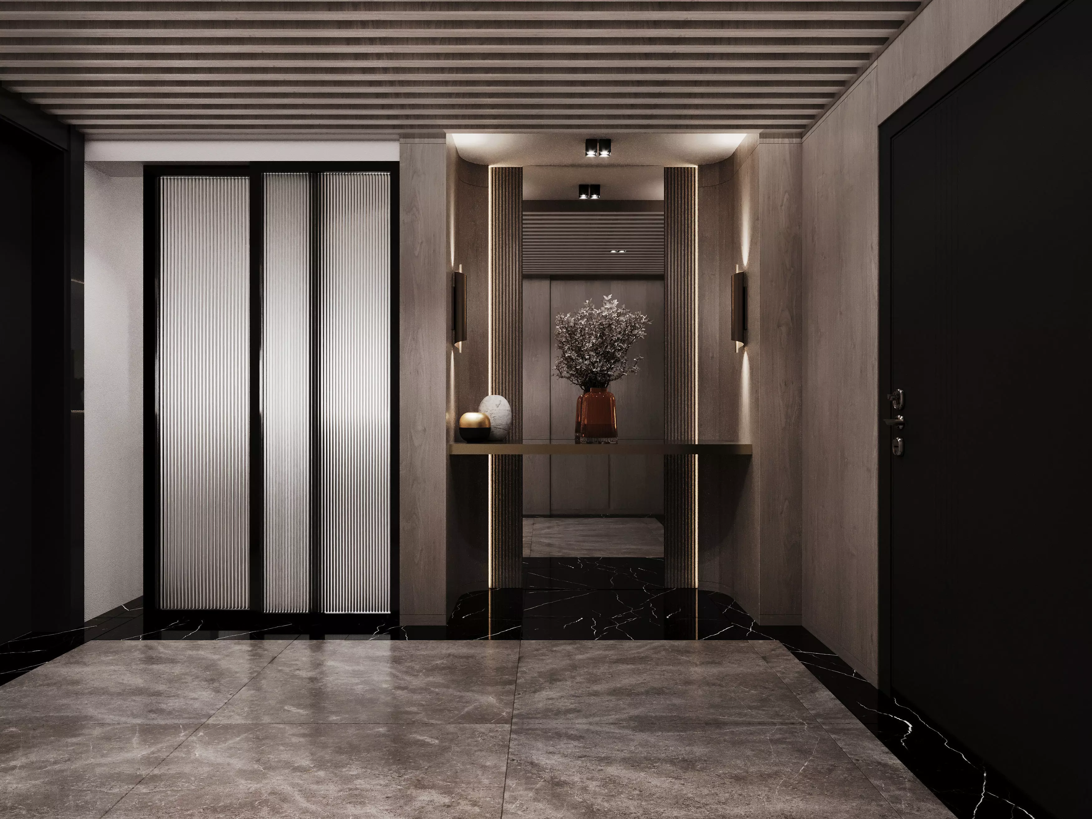 Entrance Hall n Wc n Laundry Room Maslak by FGM 3D model