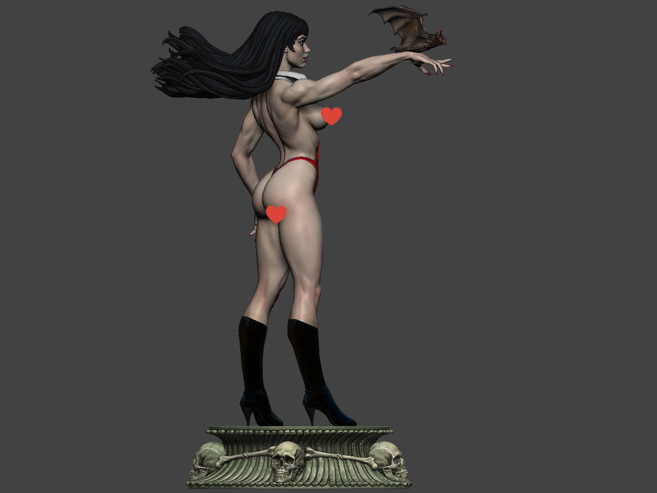 Vampirella NSFW  3D print model_16