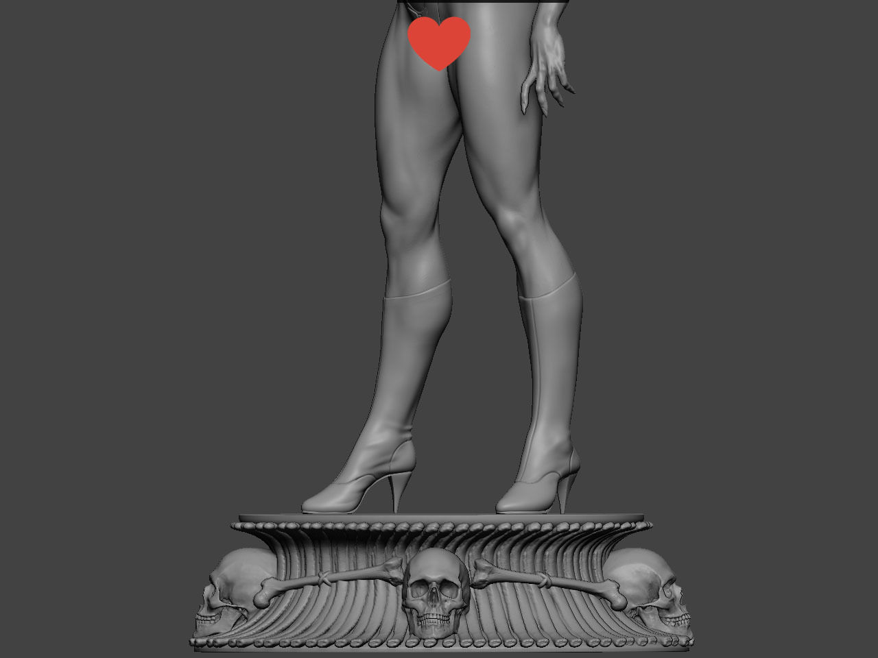 Vampirella NSFW  3D print model_43