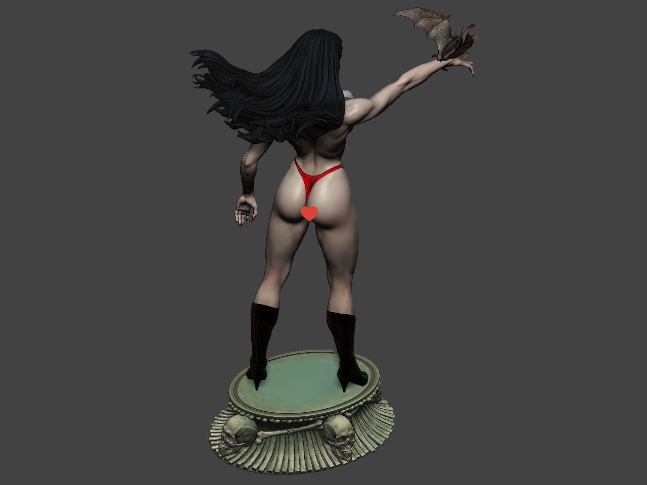Vampirella NSFW  3D print model_58