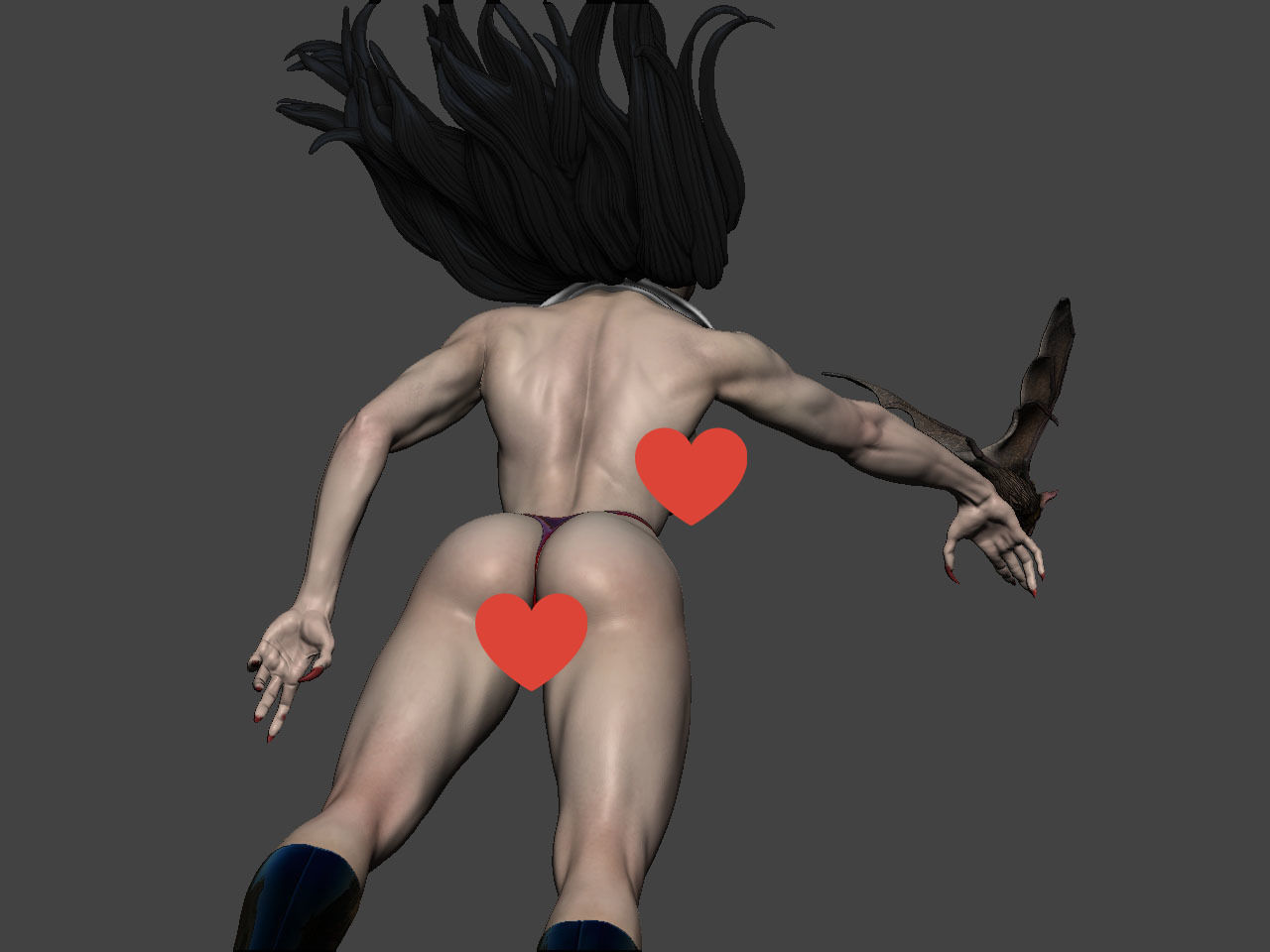 Vampirella NSFW  3D print model_54