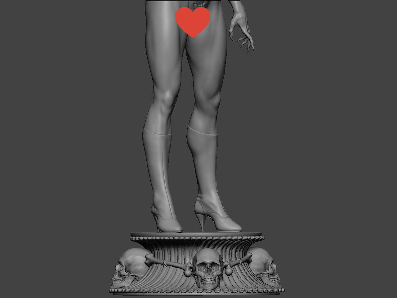 Vampirella NSFW  3D print model_53