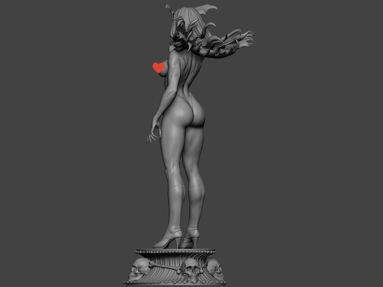 Vampirella NSFW  3D print model_9