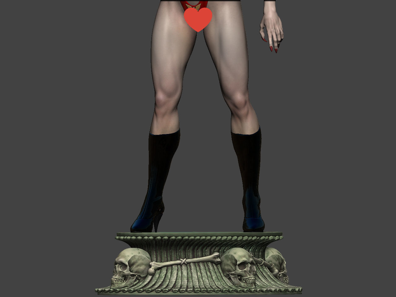 Vampirella NSFW  3D print model_40
