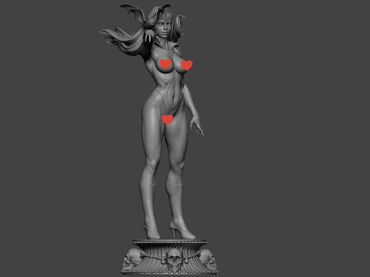 Vampirella NSFW  3D print model_19