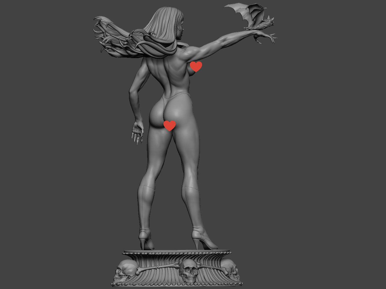 Vampirella NSFW  3D print model_15