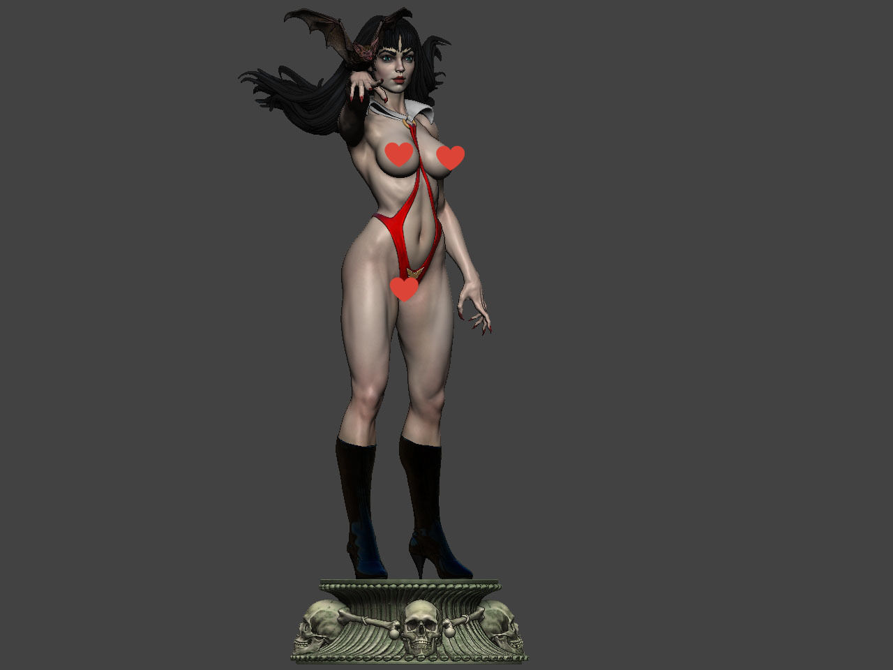 Vampirella NSFW  3D print model_18