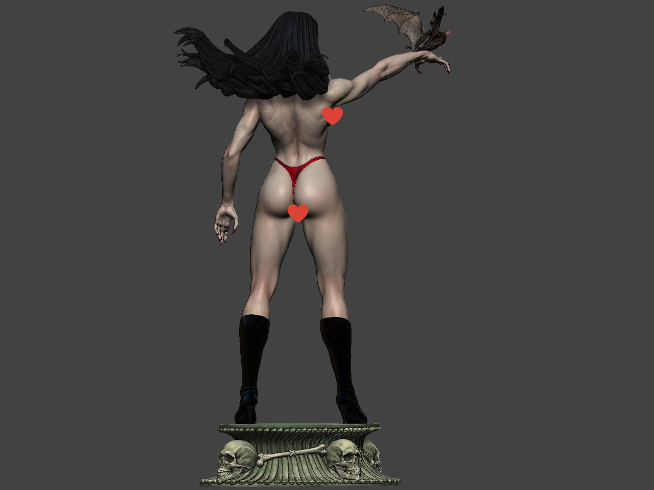 Vampirella NSFW  3D print model_12