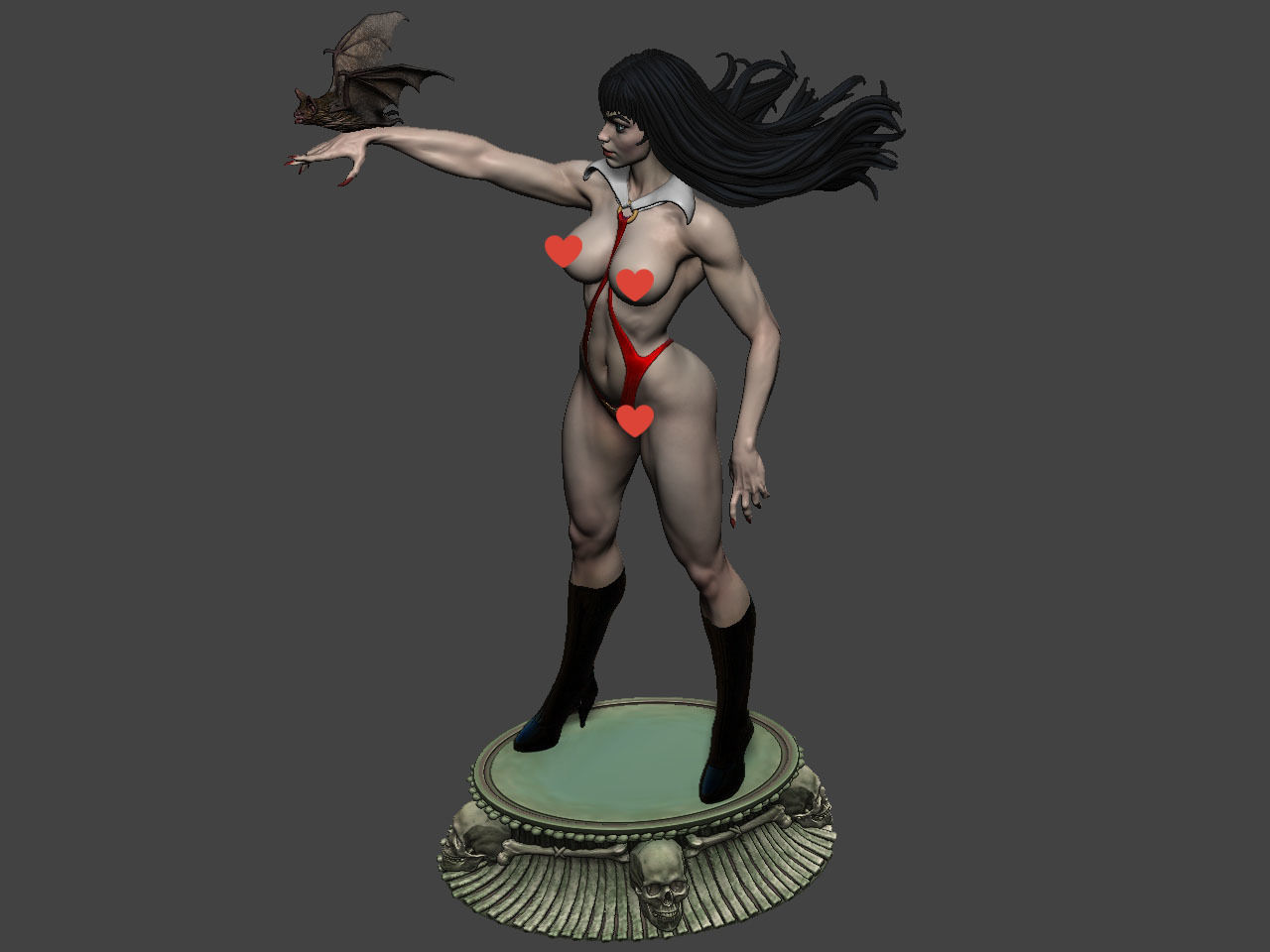 Vampirella NSFW  3D print model_57