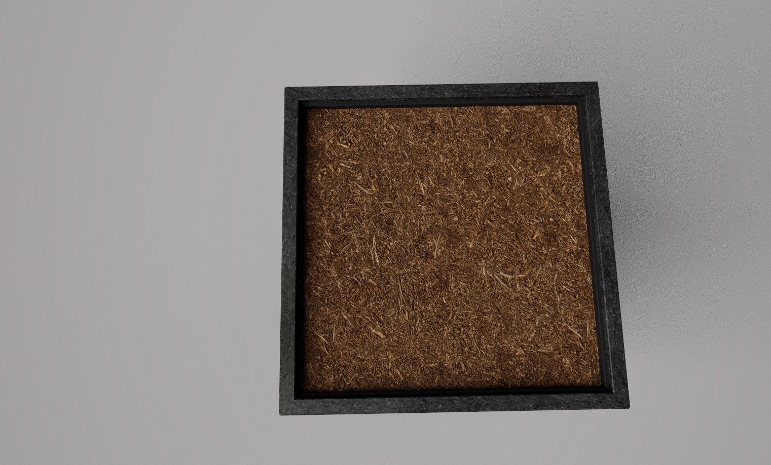 Modern Flowerpod Low-poly 3D model_3