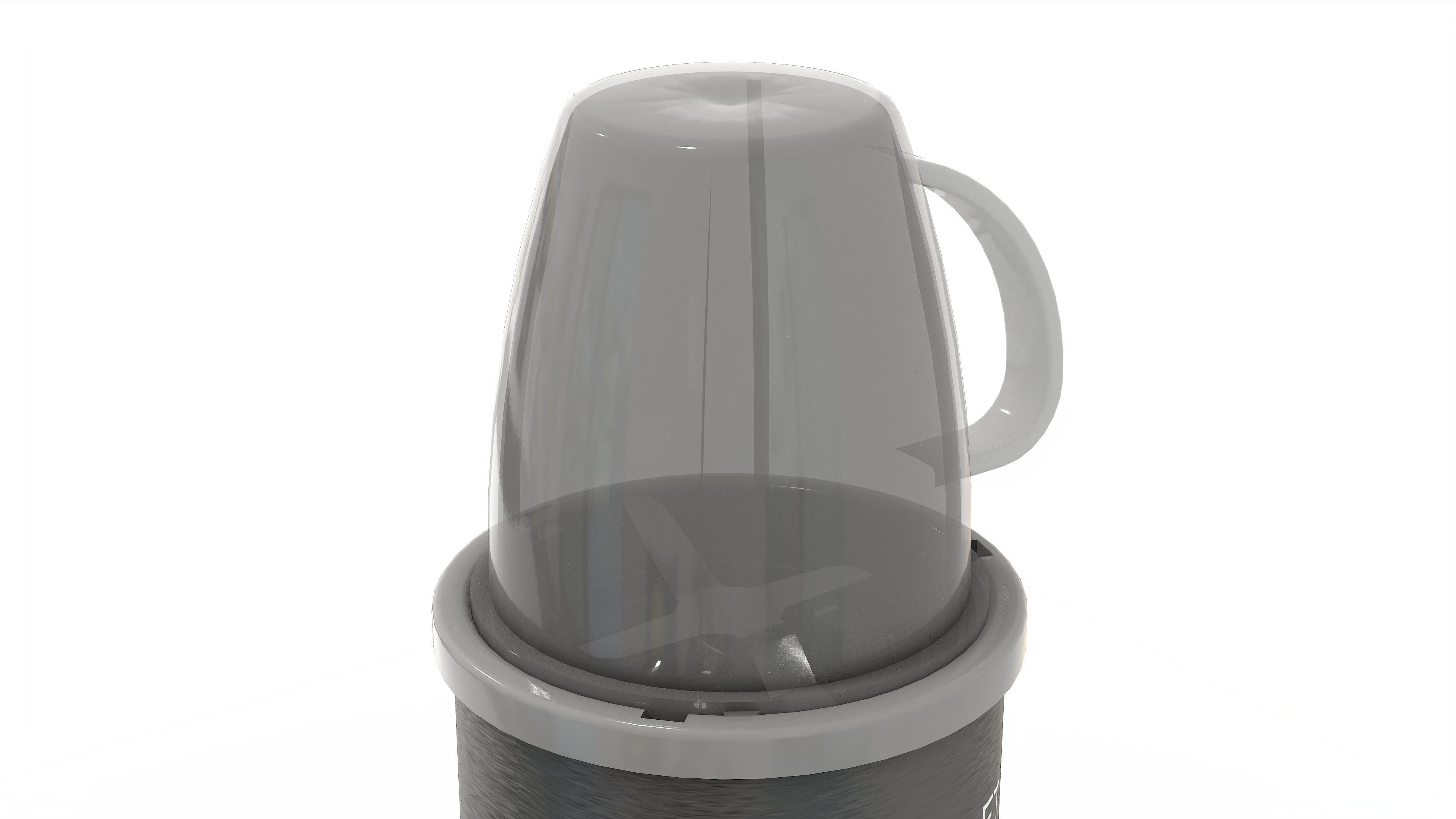 Nutribullet Blender Low-poly 3D model_10