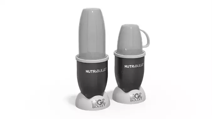 Nutribullet Blender Low-poly 3D model