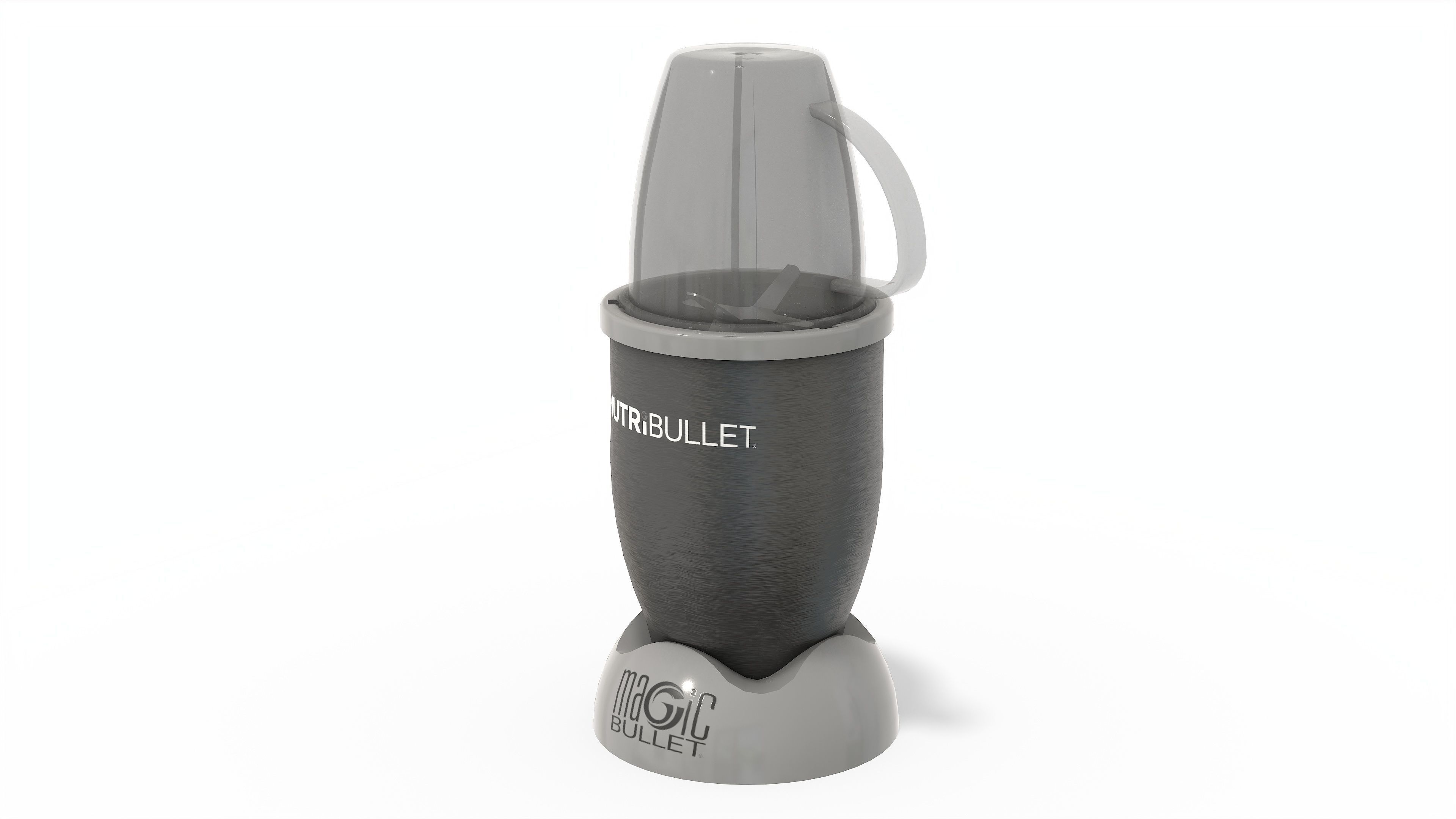 Nutribullet Blender Low-poly 3D model_6