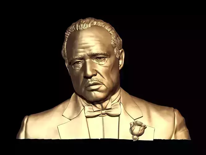 Don Vito Corleone The Godfather 3D print model