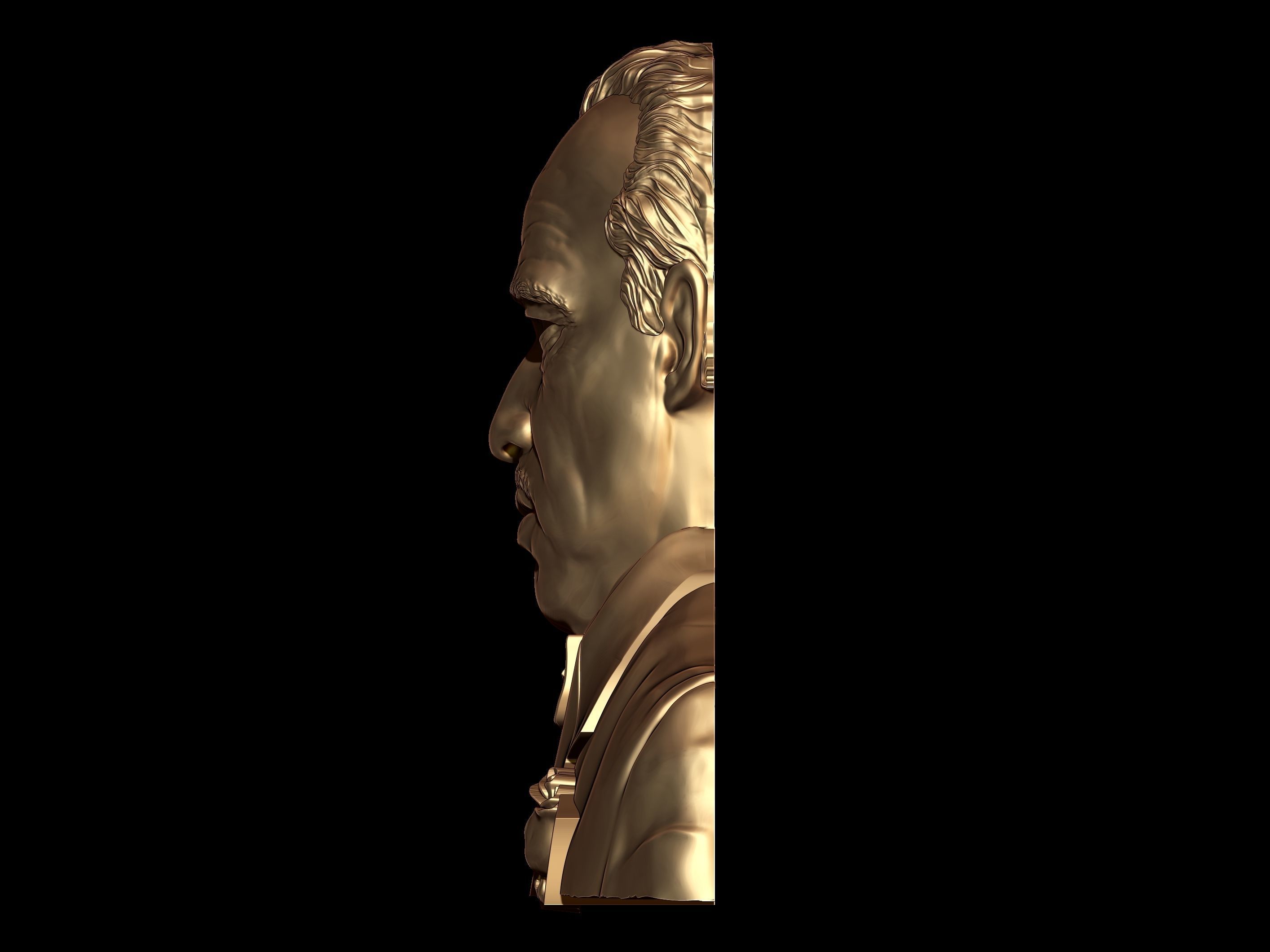 Don Vito Corleone The Godfather 3D print model_1