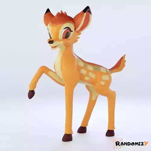 Bambi Fanart Free 3D print model