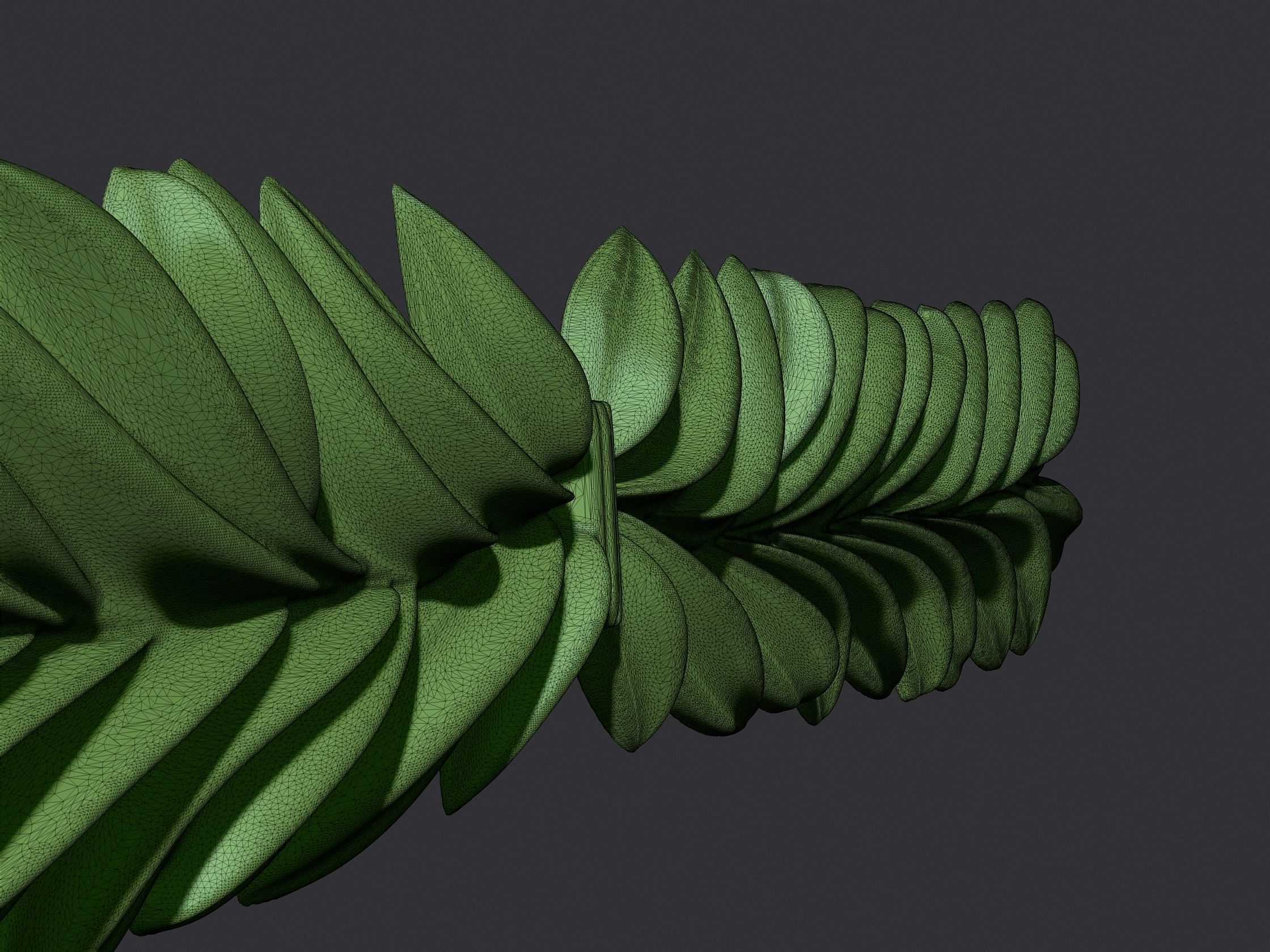 Laurel Wreath 3D print model_12