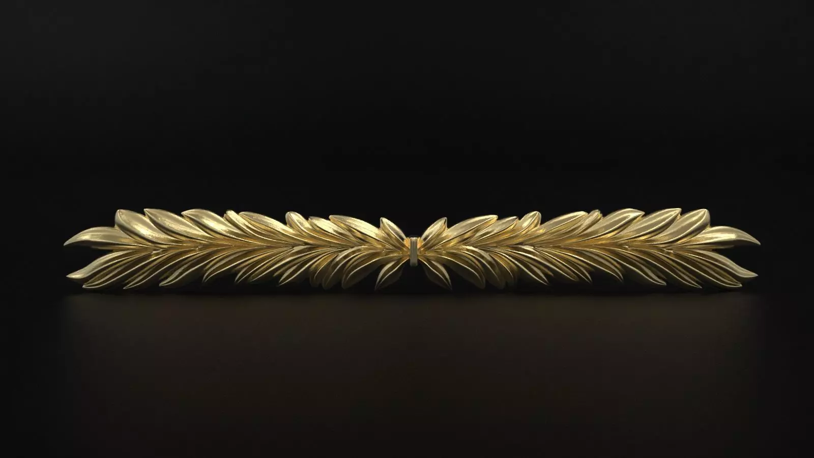 Laurel Wreath 3D print model_0