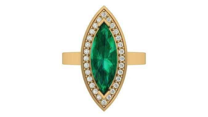 Engagement Ring Free 3D print model