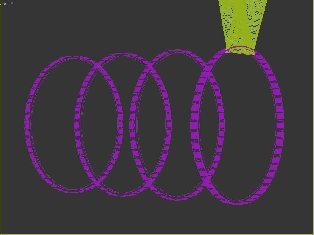 PARIS 2024 Official Olympic Games Medal 3D model_9