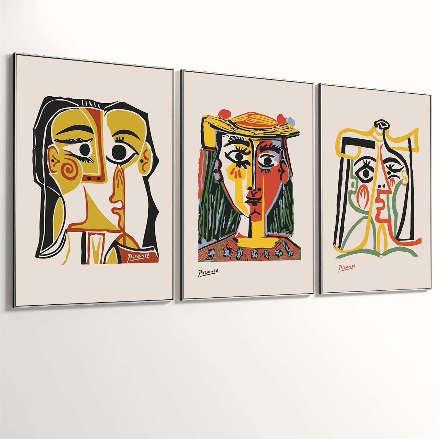 Abstract Painting Set of 3 pieces - No 22 Low-poly 3D model_5