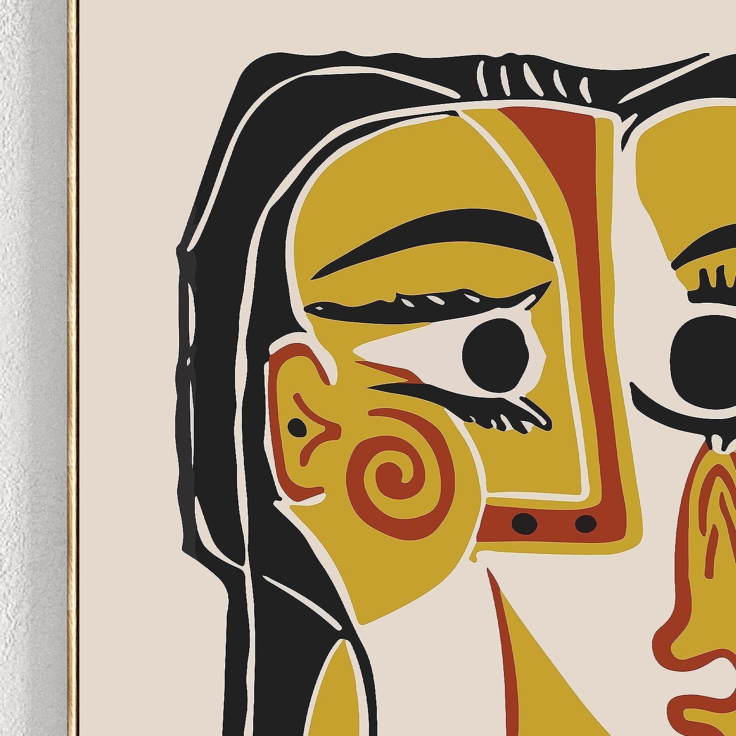 Abstract Painting Set of 3 pieces - No 22 Low-poly 3D model_2