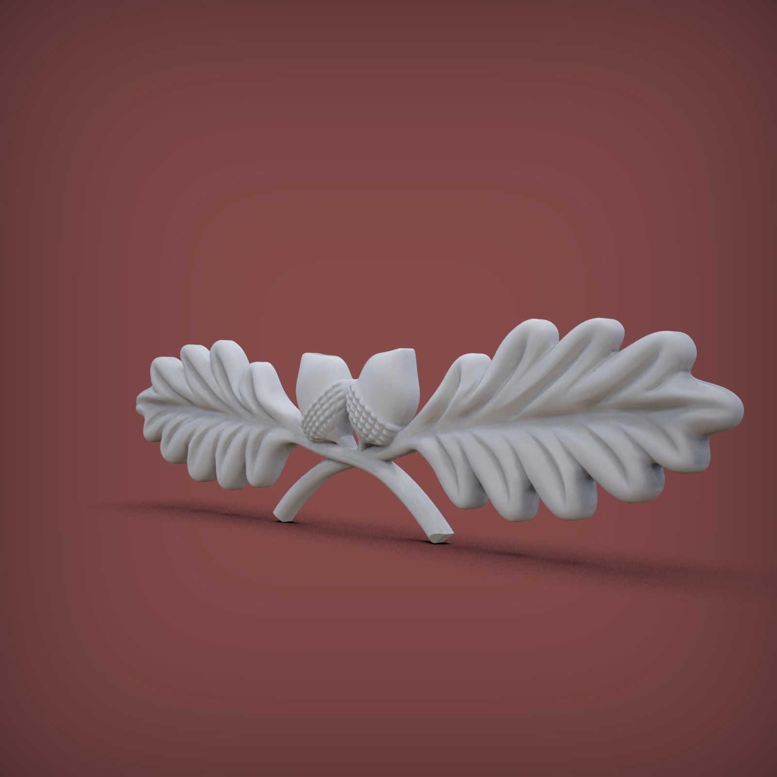 Laurel Wreath 3D print model_6