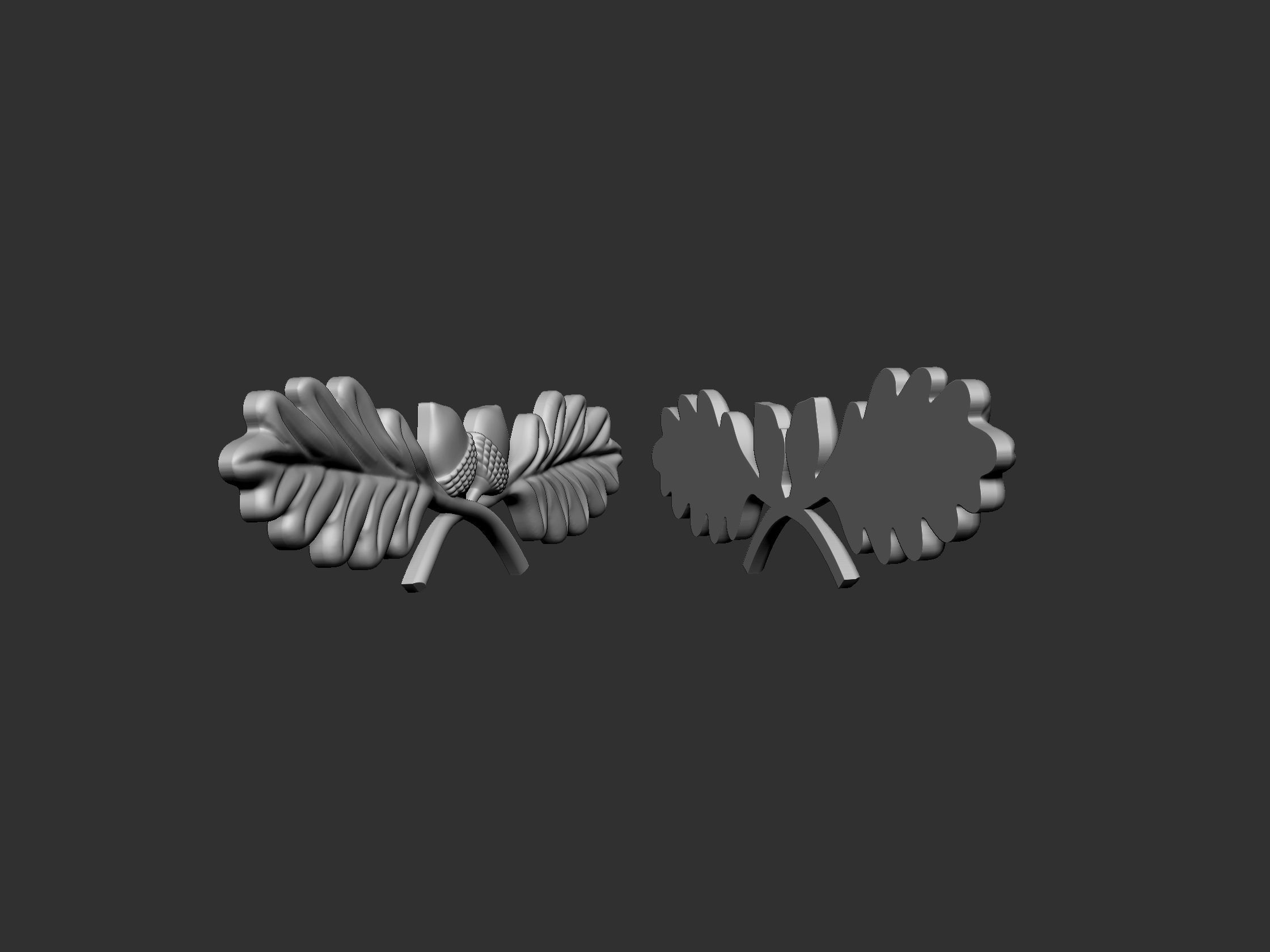 Laurel Wreath 3D print model_9