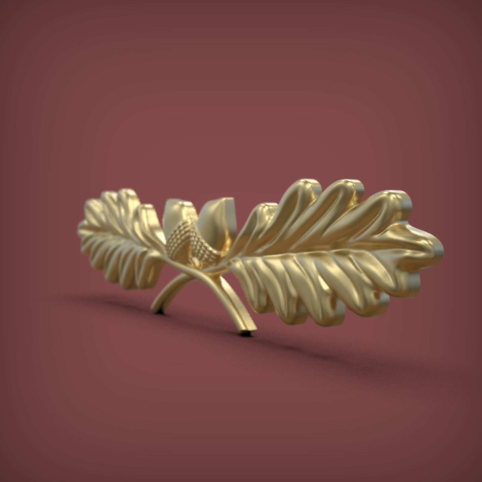 Laurel Wreath 3D print model_3