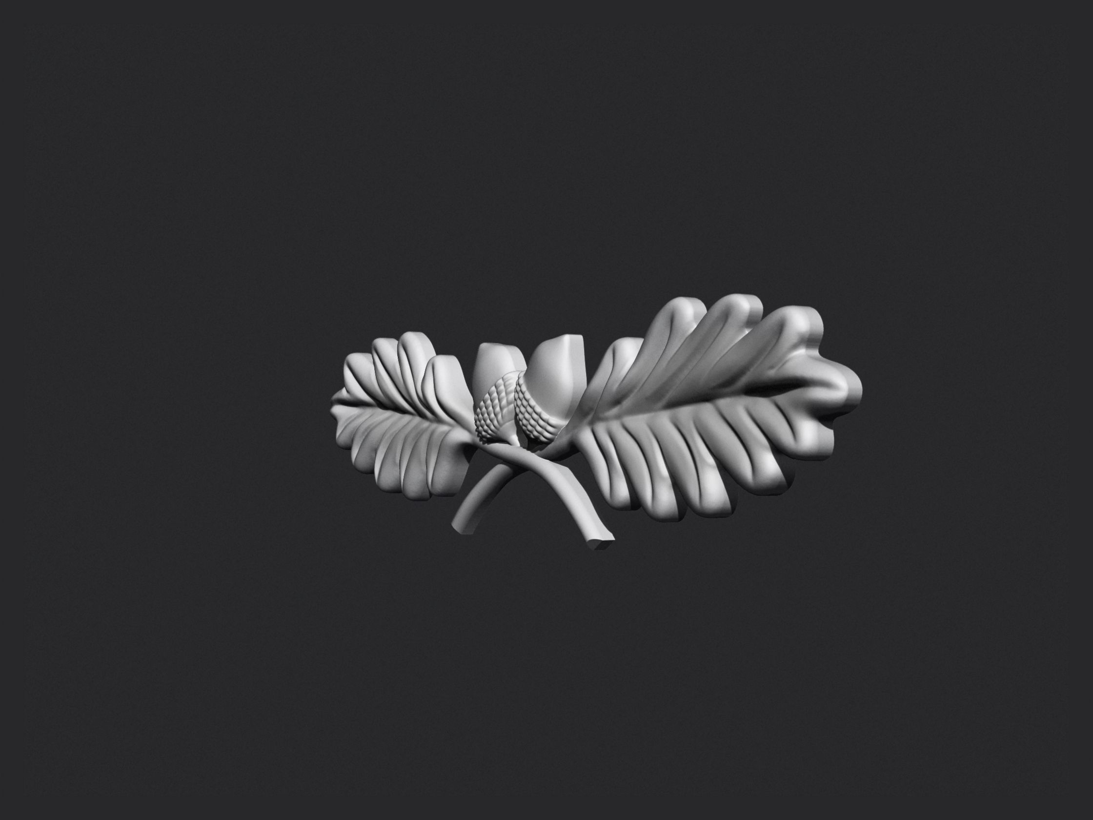 Laurel Wreath 3D print model_8