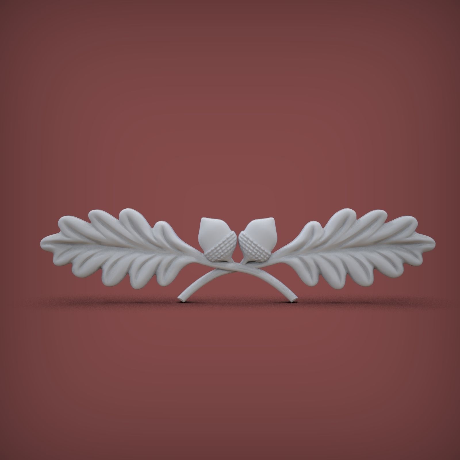 Laurel Wreath 3D print model_5