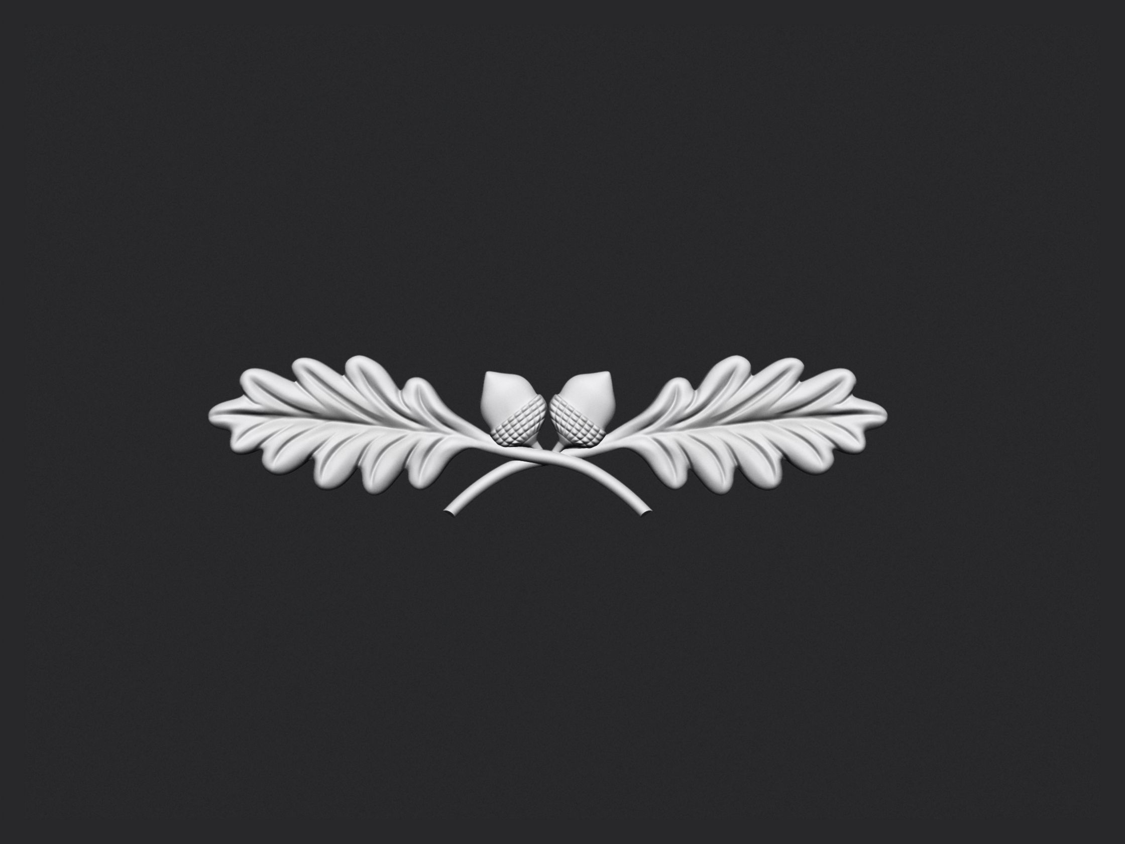 Laurel Wreath 3D print model_7