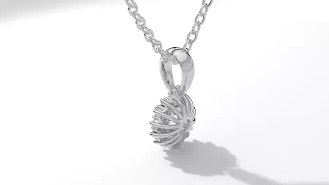 Halo pendant 5and5 mm 3D print model