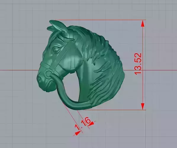 horse 13mm