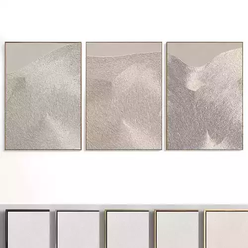 Abstract Painting Set of 3 pieces - No 23