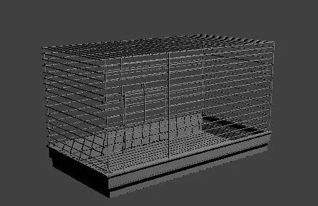 cell for animals Free 3D model_0