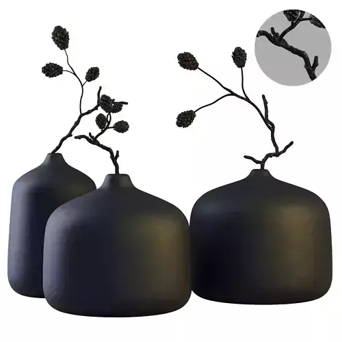 Decor  Vases Set 9