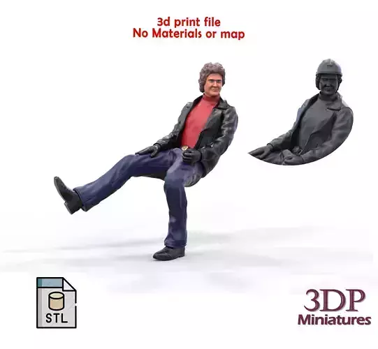 N2 Michael Knight Sitting pose