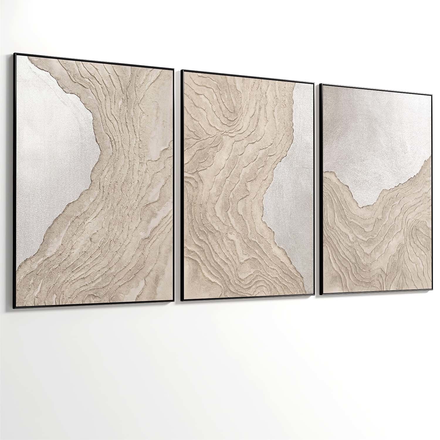 Abstract Painting Set of 3 pieces - No 28 Low-poly 3D model_3