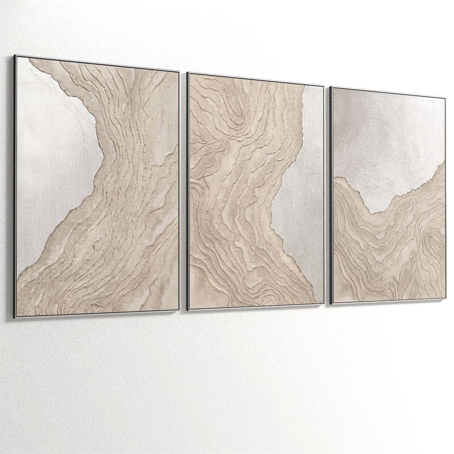 Abstract Painting Set of 3 pieces - No 28 Low-poly 3D model_5