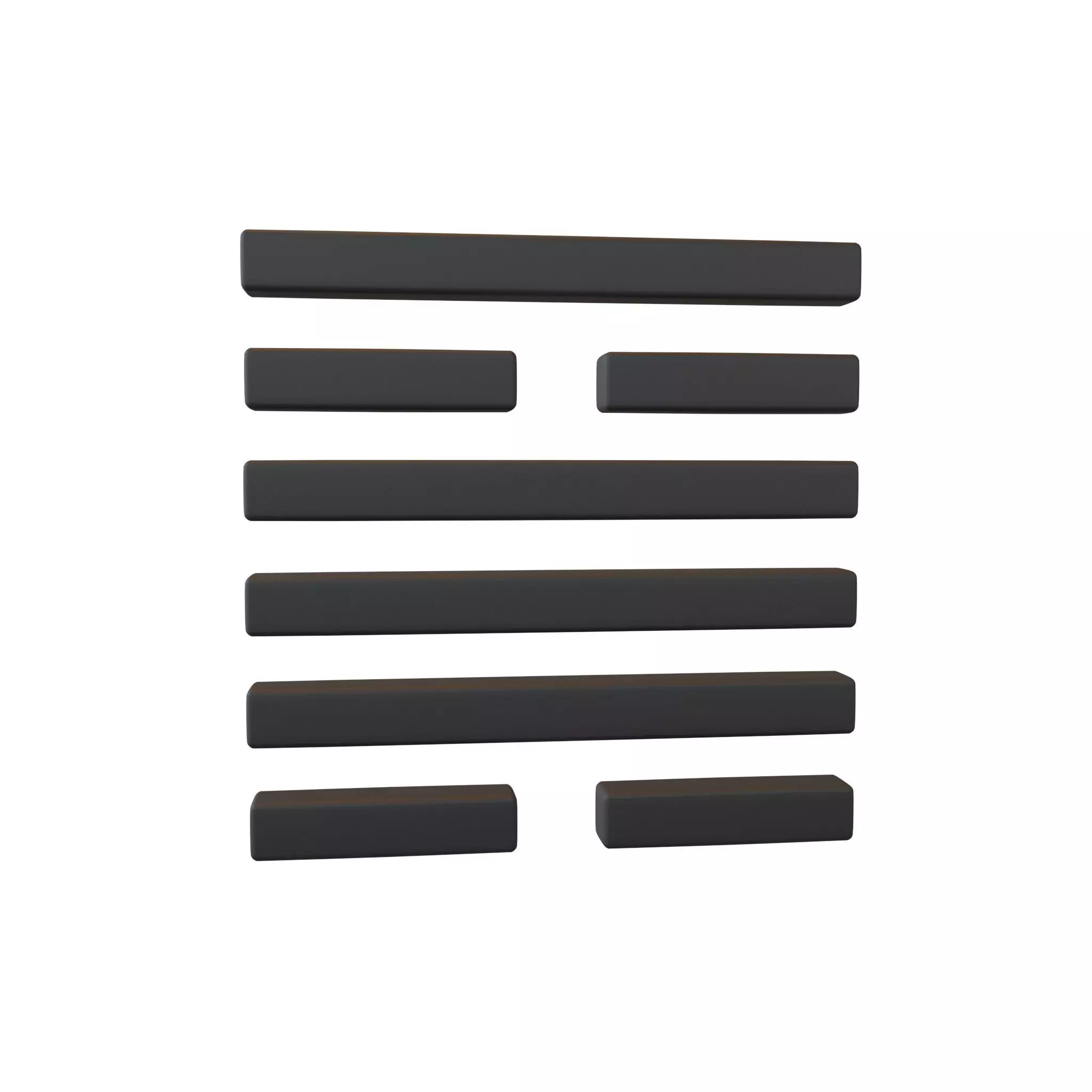 I Ching Hexagrams 50 ting v1 001 Low-poly 3D model_0