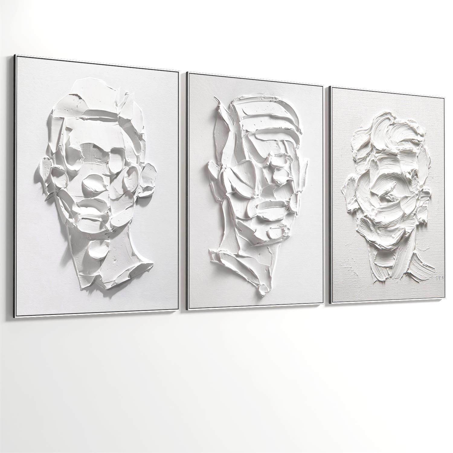 Abstract Painting Set of 3 pieces - No 29 Low-poly 3D model_1