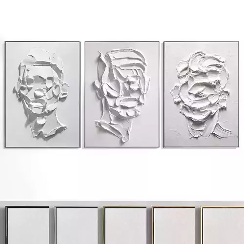 Abstract Painting Set of 3 pieces - No 29